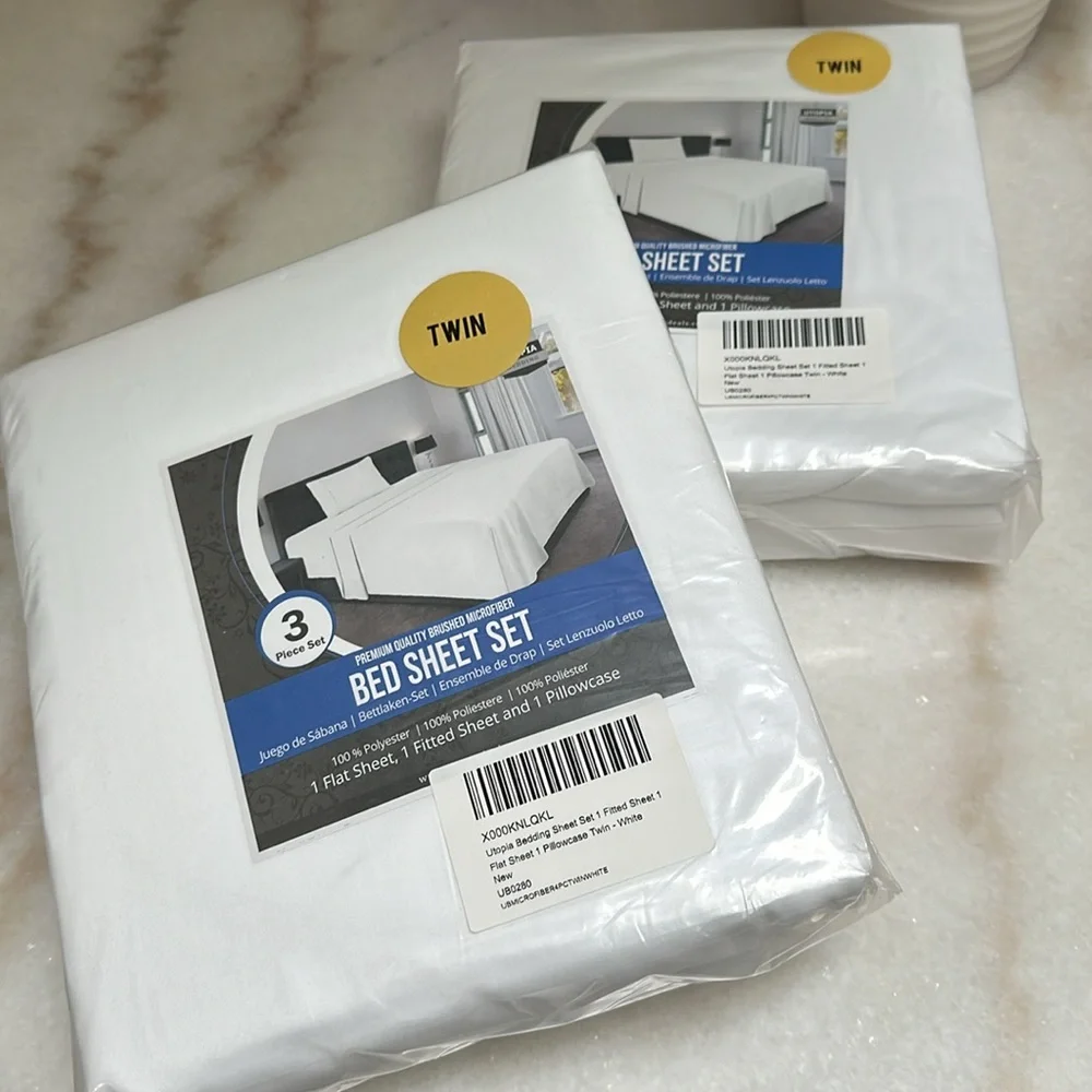 Bedding Twin Sheet Set NWT dorm